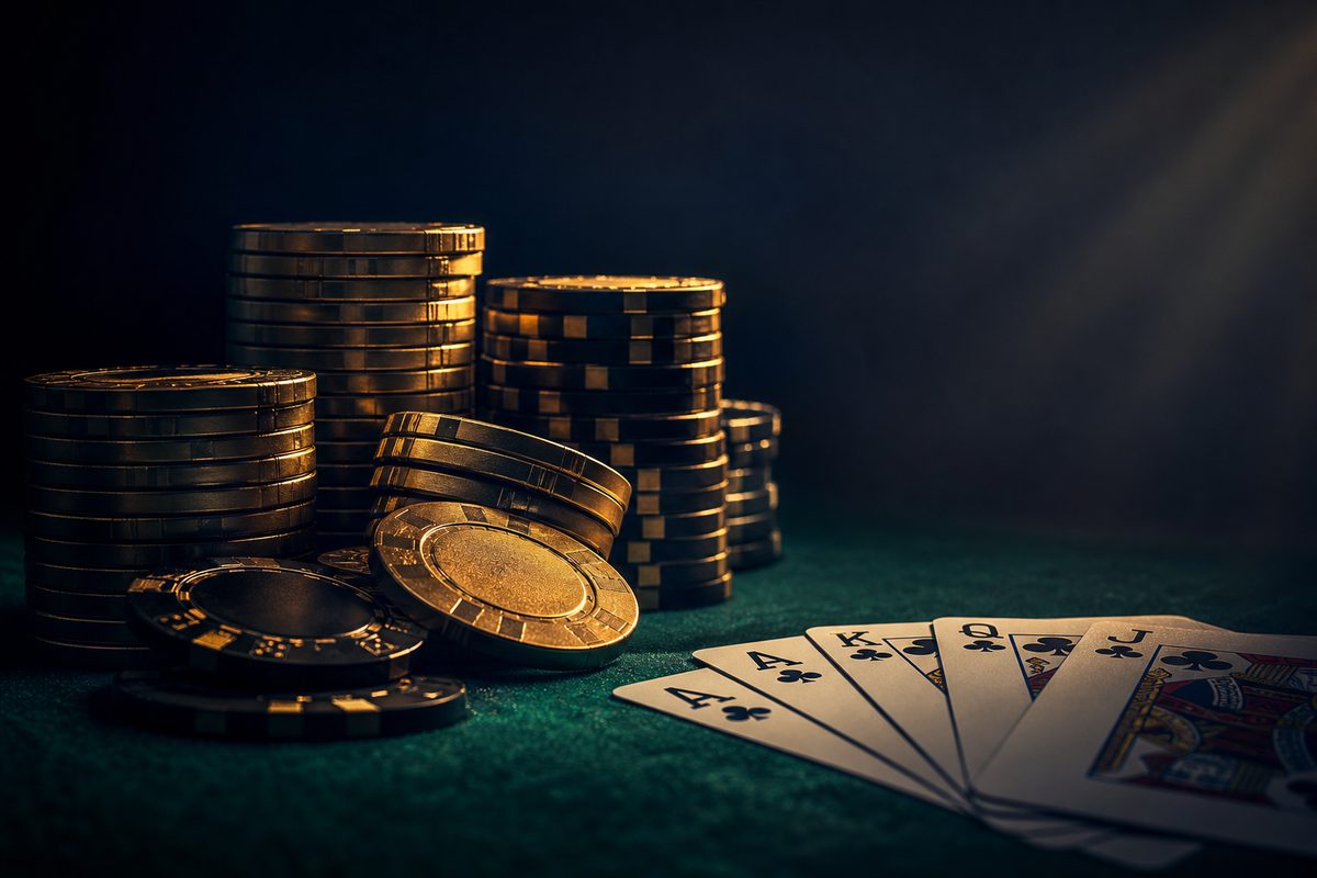 Casino Chips auf grünem Filz — Neue Online Casinos 2026